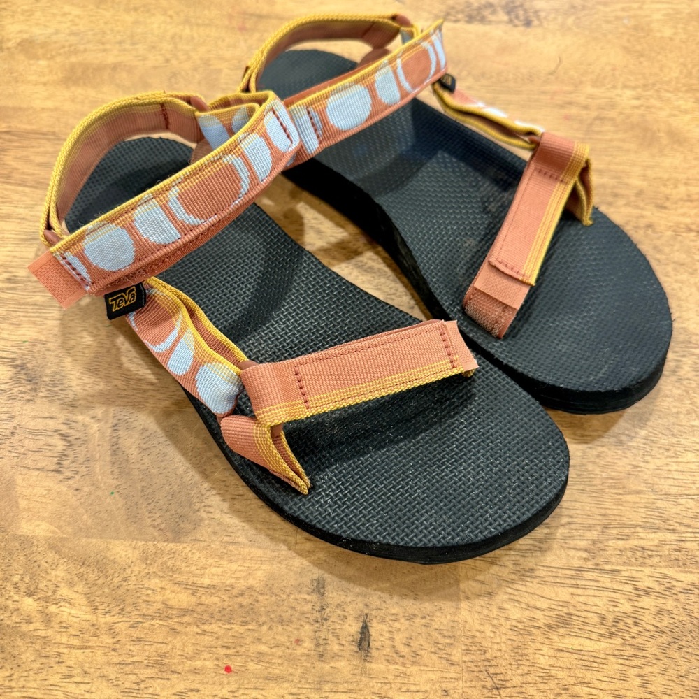 Teva Original Universal Sandals Womens 9 Dotted Walking Comfort Haze Aragon
